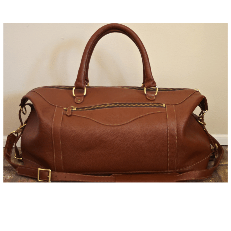 White Wing Vintage Full Grain Leather almost indestructible Duffle Bag