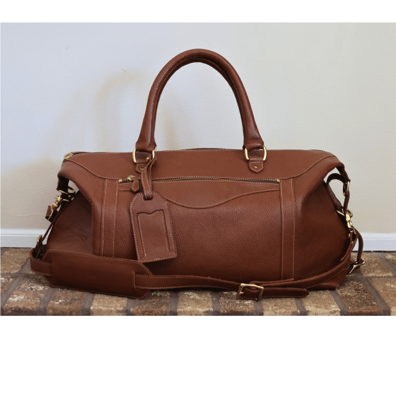 White Wing Vintage Full Grain Leather almost indestructible Duffle Bag