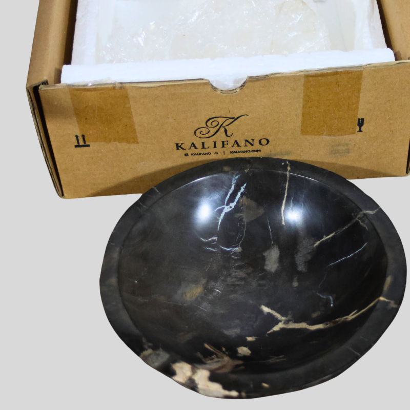 Kalifano Stone Onyx Decorative Bowl