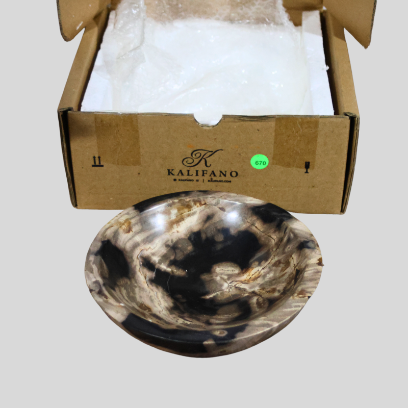 Kalifano Stone Onyx Decorative Bowl