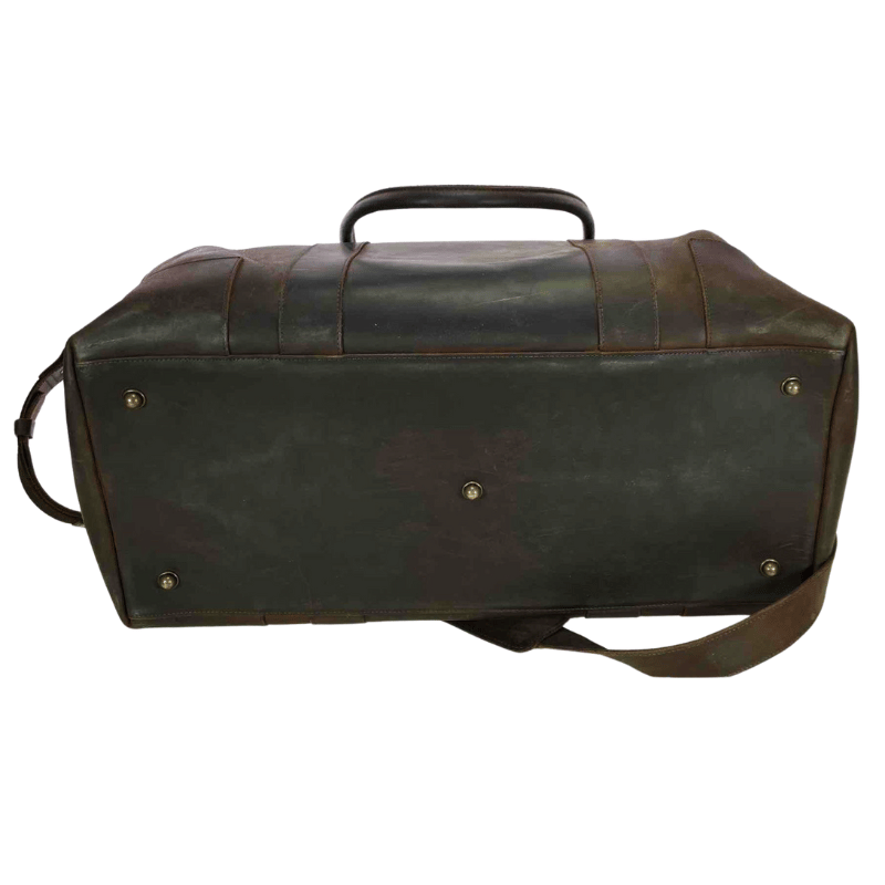 BuckSaw Full Grain Buffalo Leather Duffle Bag