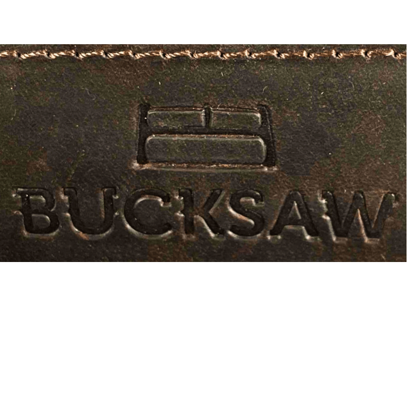BuckSaw Full Grain Buffalo Leather Duffle Bag