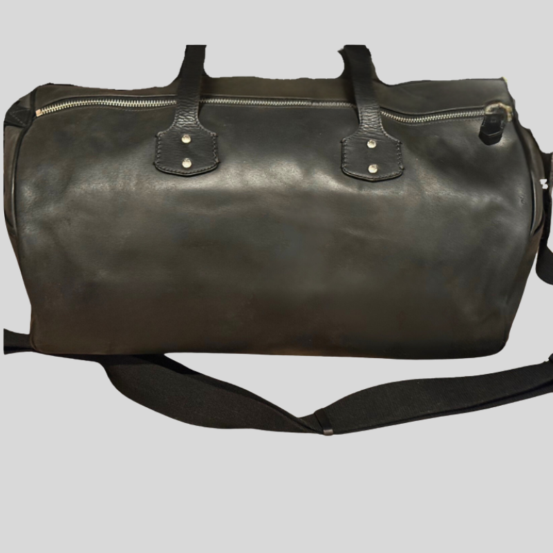 Ghurka Rough Out Full-Grain Leather Duffel Bag – Rugged Luxury for the Modern Traveler