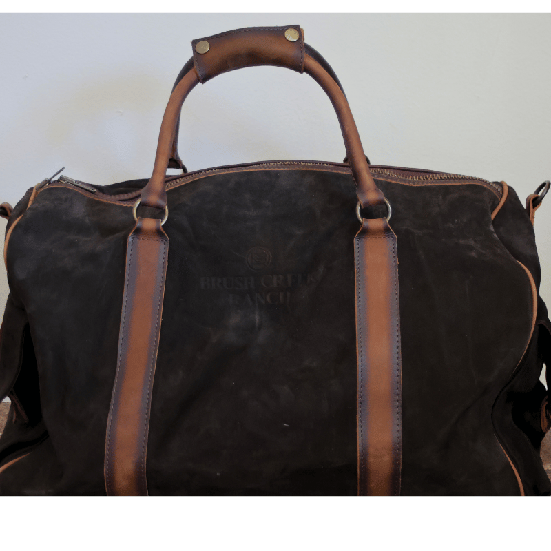 sTs Heritage Full Grain Leather Duffel Bag