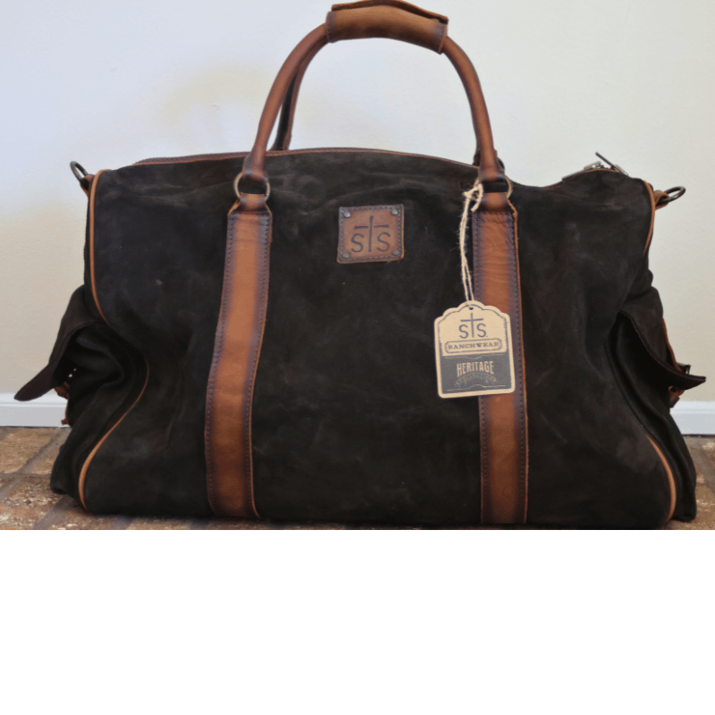 sTs Heritage Full Grain Leather Duffel Bag