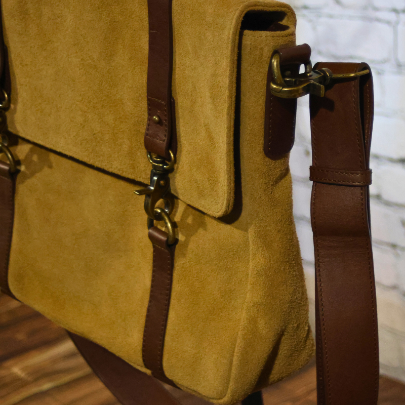 Brooks Brothers Red Fleece Messenger Bag