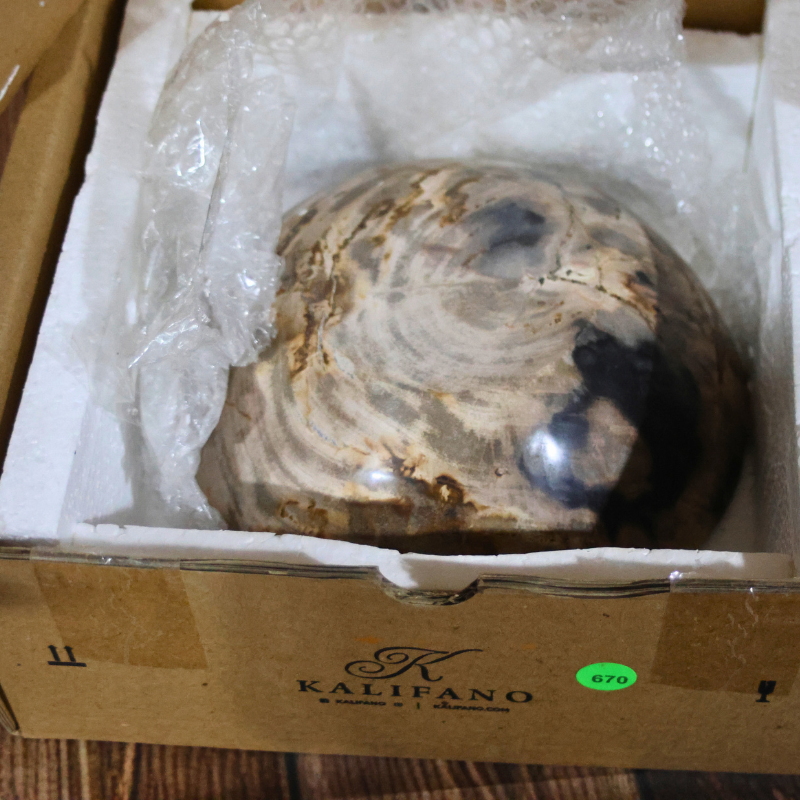 Kalifano Stone Onyx Decorative Bowl
