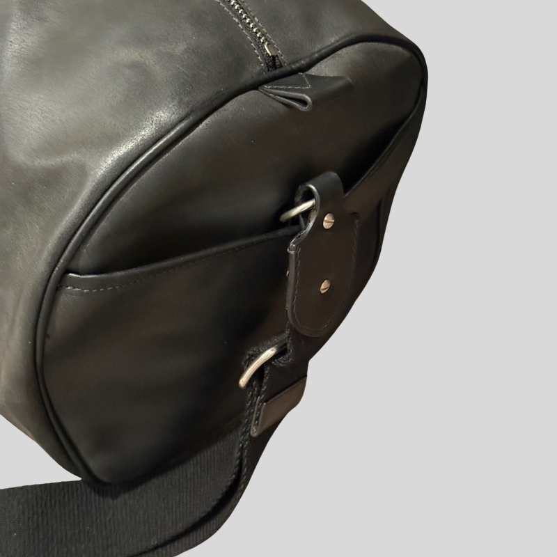 Ghurka Rough Out Full-Grain Leather Duffel Bag – Rugged Luxury for the Modern Traveler