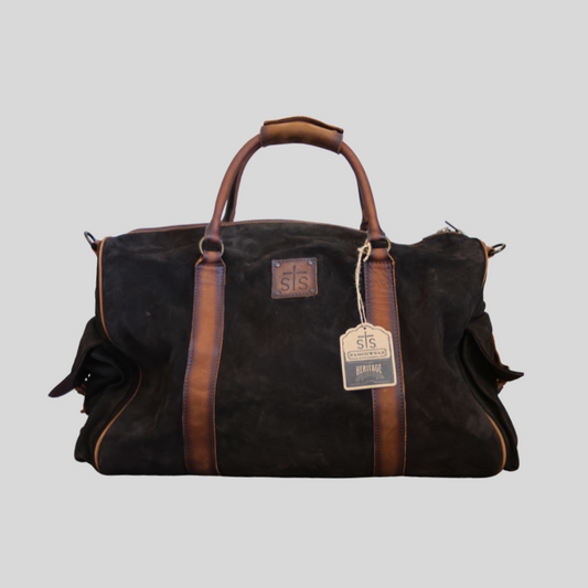 sTs Heritage Full Grain Leather Duffel Bag