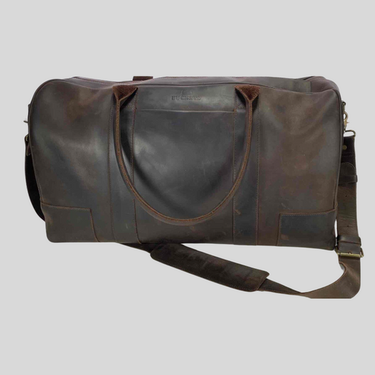 BuckSaw Full Grain Buffalo Leather Duffle Bag
