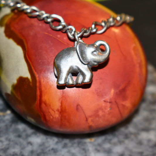 James Avery Sterling Silver Elephant Charm Bracelet