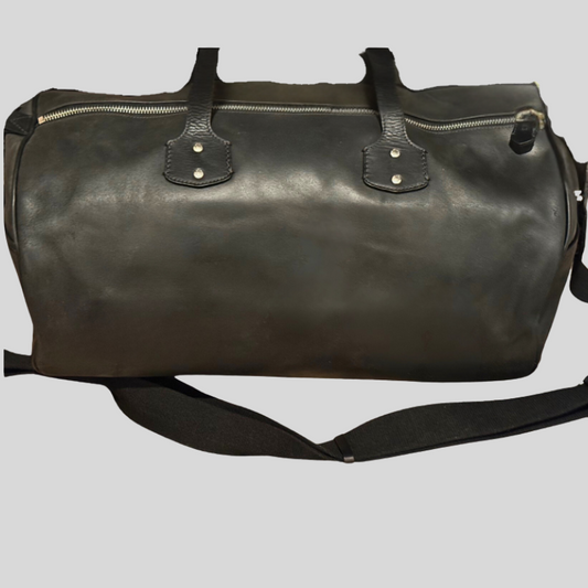 Ghurka Rough Out Full-Grain Leather Duffel Bag – Rugged Luxury for the Modern Traveler