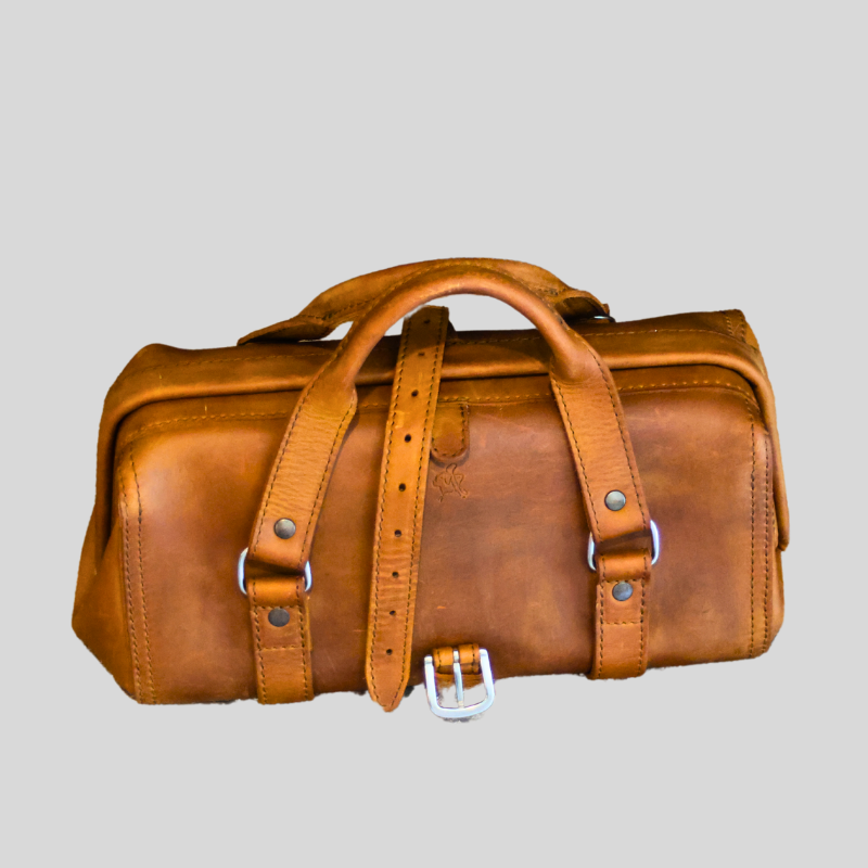 SLC Saddleback Leather Big Mouth Leather Tool Bag