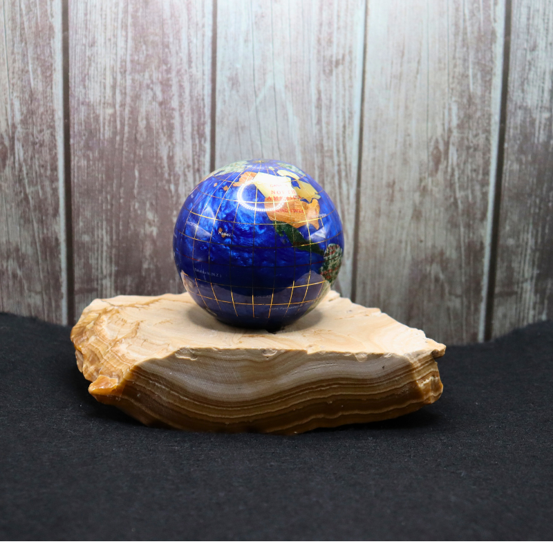 Kalifano Paperweight Globe