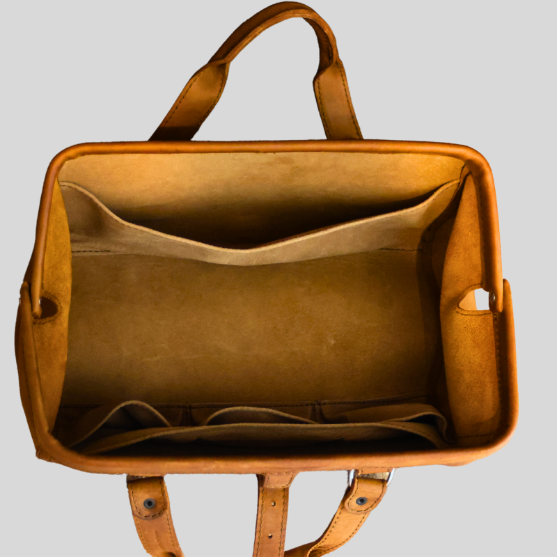 SLC Saddleback Leather Big Mouth Leather Tool Bag