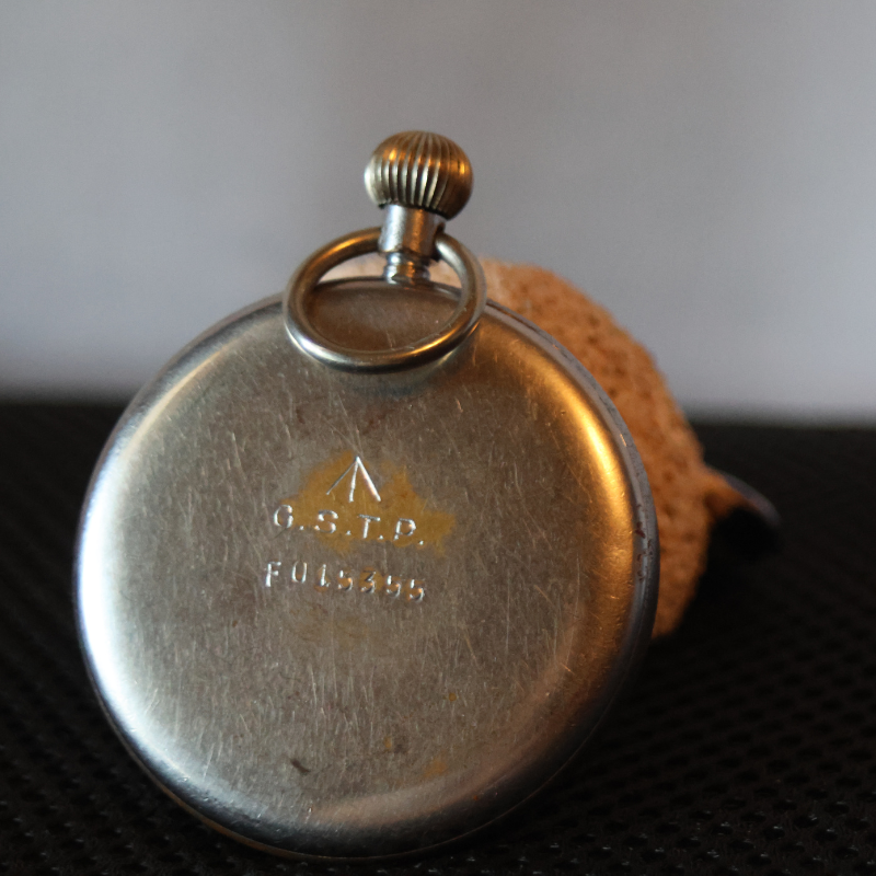 40's vintage pocket watch WW2 Jaeger-Lecoultre British military