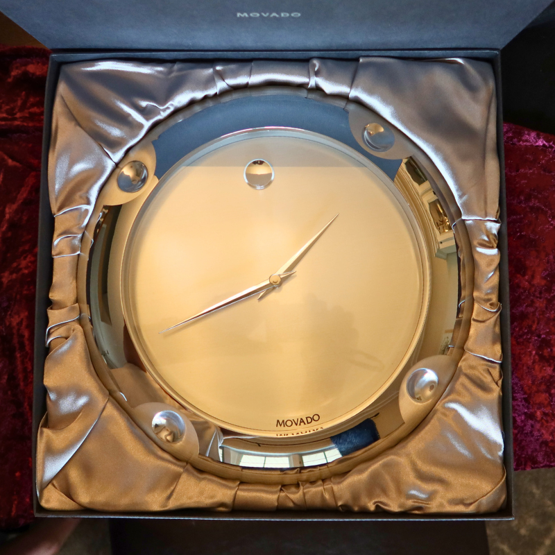 Luxury Movado Wall Clock