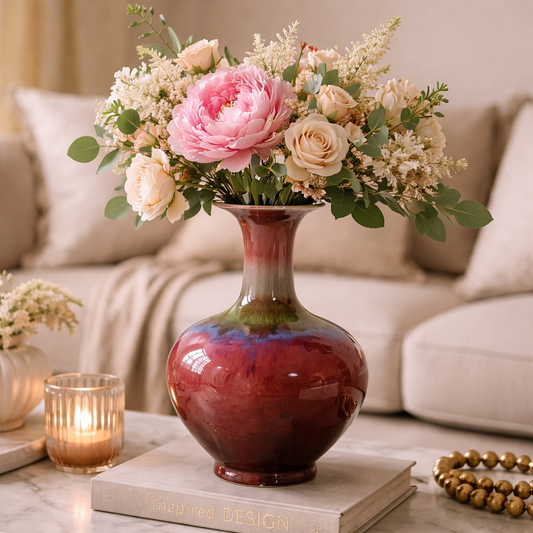 Kalifano Multicolored Large Decorative Vase